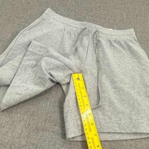 NEW! Karen Scott Shorts High Rise Pullover Drawstring Grey Size PP Cotton Blend - Picture 3 of 10